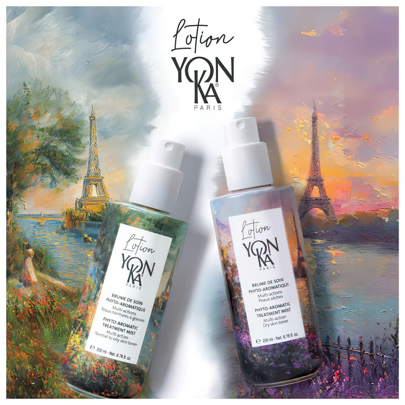natural water-based toner mists